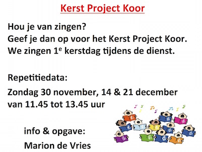 Kerst Project Koor